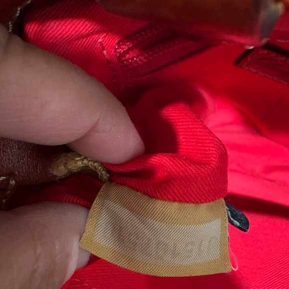 Dooney & Bourke Dark Blue and Brown Satchel preloved - Picture 10 of 15